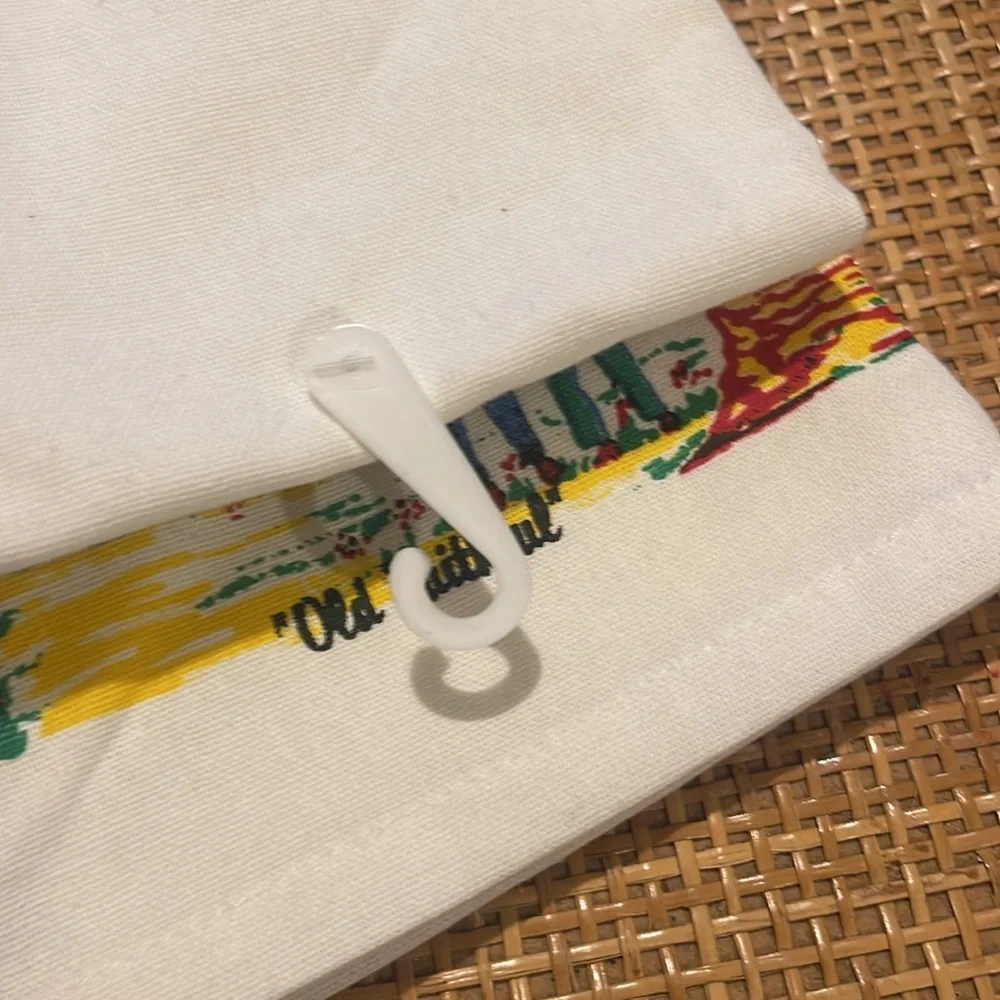Retro Yellowstone National Park dishtowel